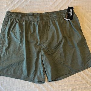NWT Rhone Gree Quick Dry Nylon Stretch Shorts 5.5" Inseam Brief Lined Men's XXL